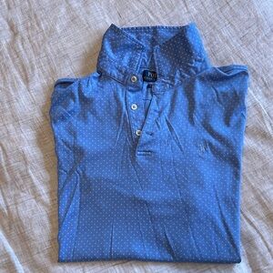 Polo by Ralph Lauren Blue Polka Dot Shirt